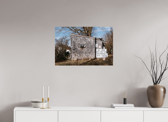 30 x 20″, HD Metal Print Its A Sign