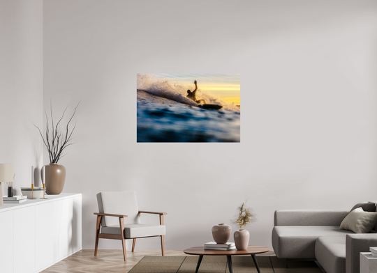 HD Metal Print, 45 x 30″ Phantom Surf