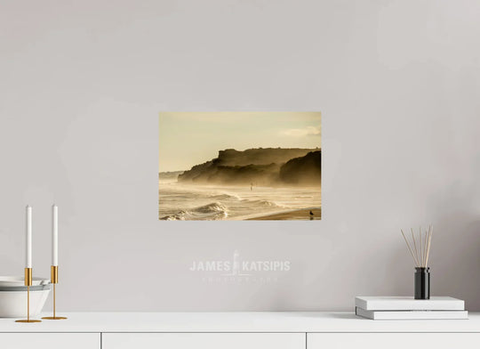 15 x 10″, HD Metal Print Ditch at Dusk