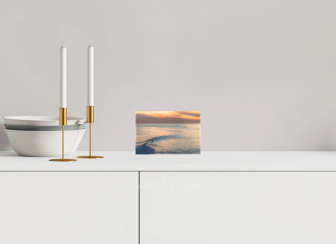 Acrylic Photo Block, 6 x 4″ Ditch Plains Last Light