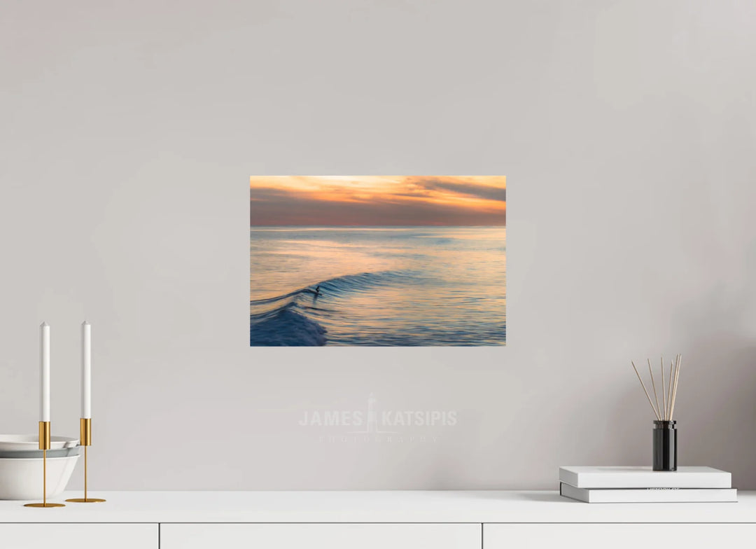 HD Metal Print, 15 x 10″ Ditch Plains Last Light