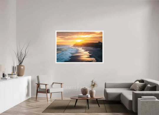 Ditch Plains Sunset Hour