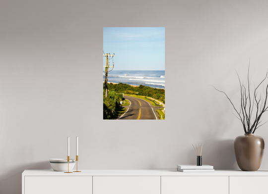 20 x 30″, HD Metal Print Into Montauk