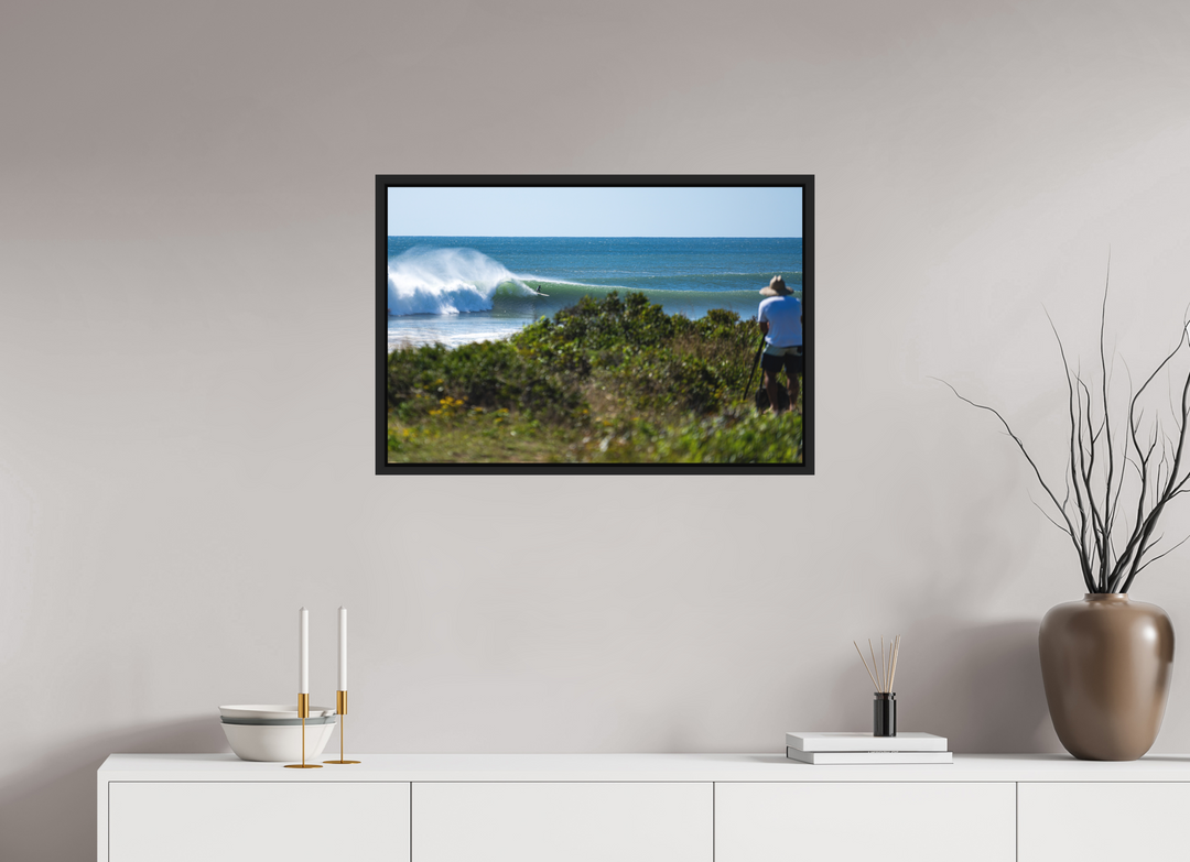 Print with Black Frame, 30 x 20″ Another Hurricane