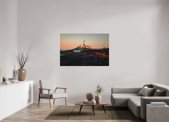 Acrylic, 60 x 40″ A Coat Of Orange