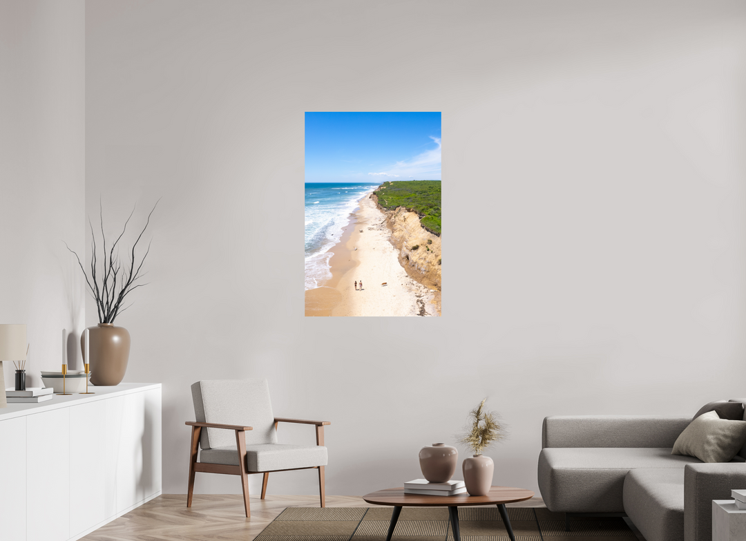 HD Metal Print, 30 x 45″ Beach Walks