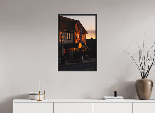 20 x 30″, Print with Black Frame Shagwong Light