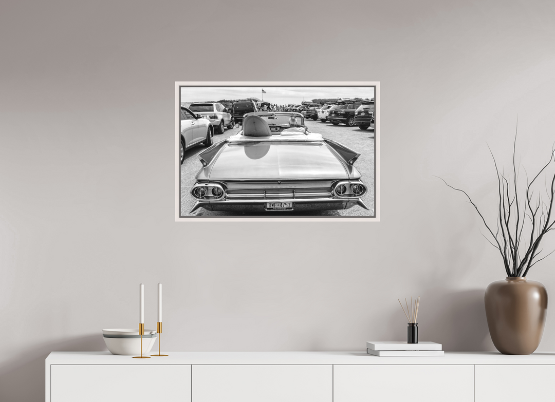 30 x 20″, Acrylic With Maple White Frame El Dorado