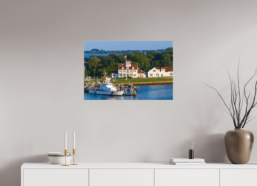 30 x 20″, Acrylic Coast Guard Station
