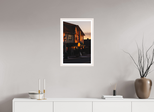 16 x 24″, Print with White Frame Shagwong Light