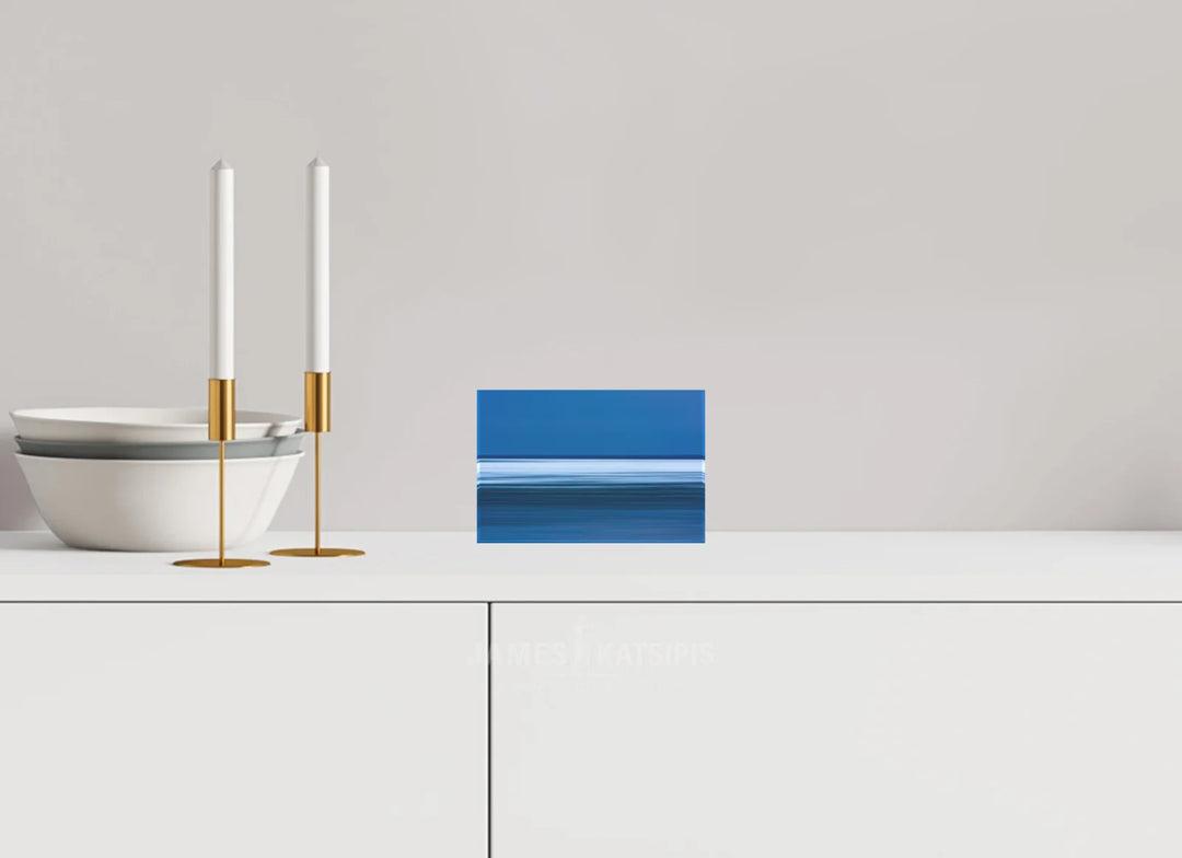 6 x 4″, Acrylic Photo Block Ice Floe Blurz