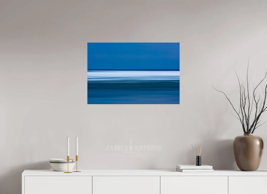 30 x 20″, HD Metal Print Ice Floe Blurz