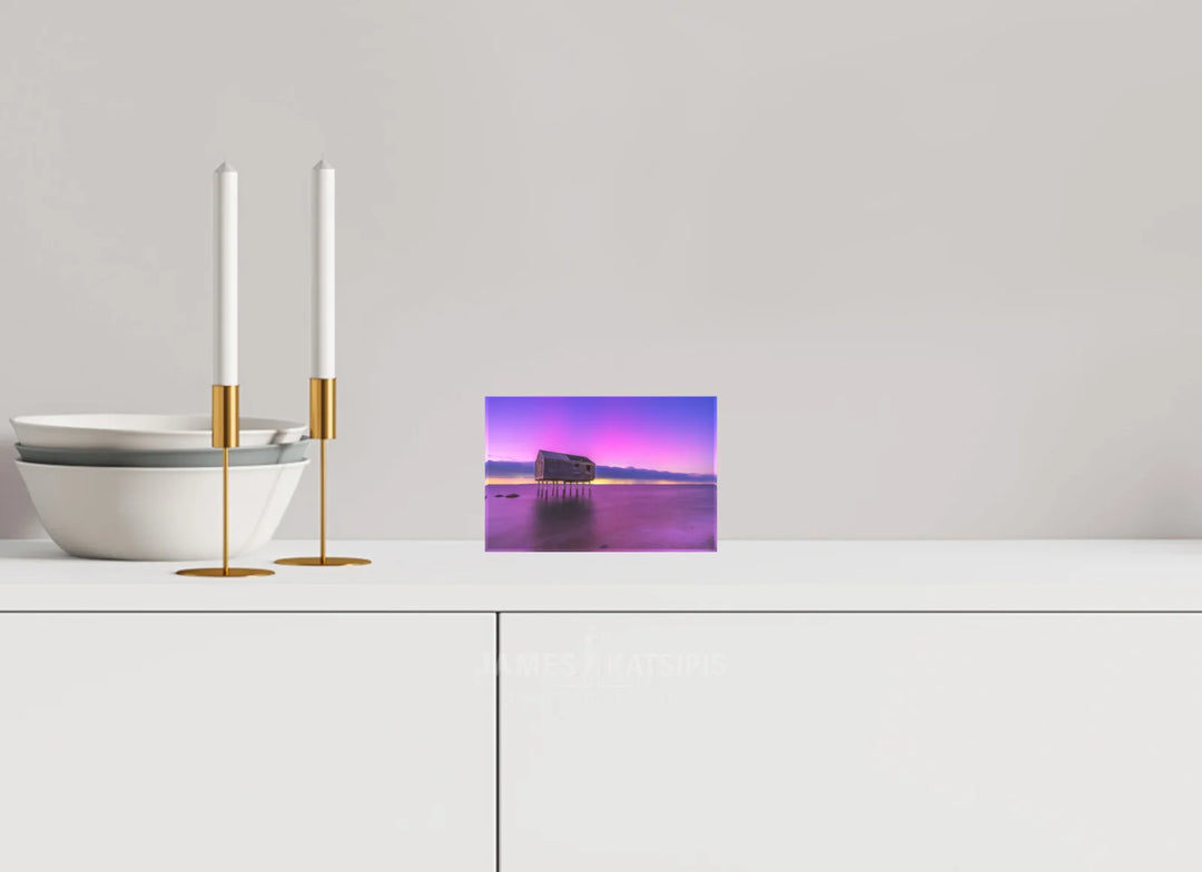 6 x 4″, Acrylic Photo Block Lazy Lights