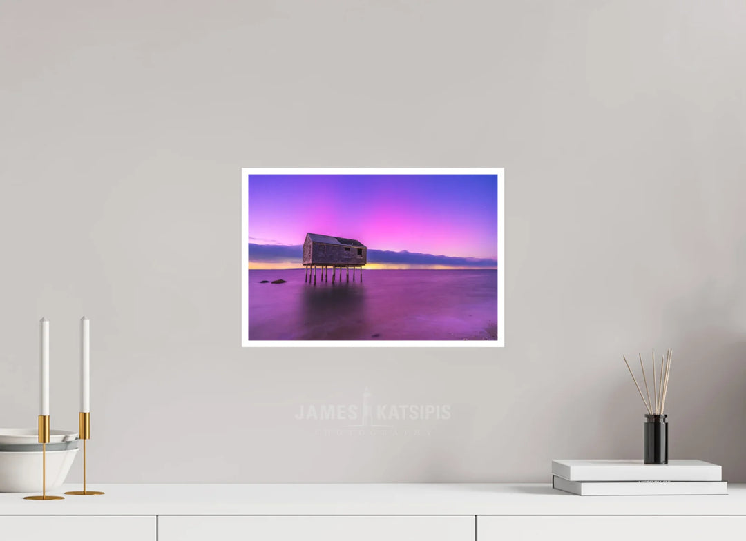 15 x 10″, Fuji Pearl Print Lazy Lights