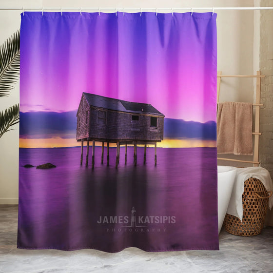 Lazy Lights Shower curtain