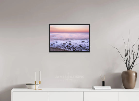 24 x 16″, Print with Black Frame Life On The End