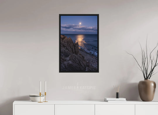 20 x 30″, Black Frame Long Night