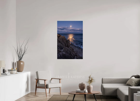 30 x 45″, HD Metal Print Long Night