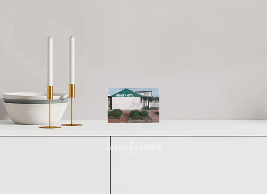 6 x 4″, Acrylic Photo Block Memory Motel Summer