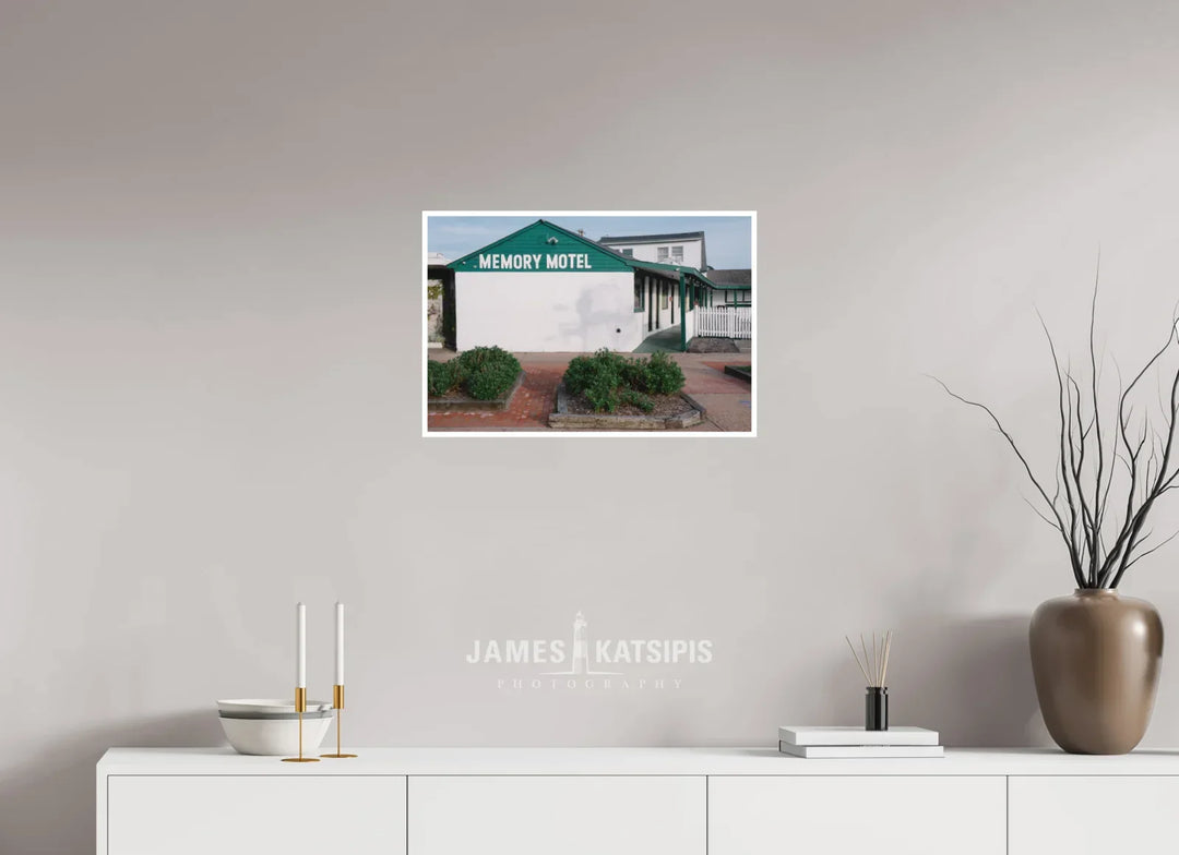 24 x 16″, Fuji Pearl Print Memory Motel Summer