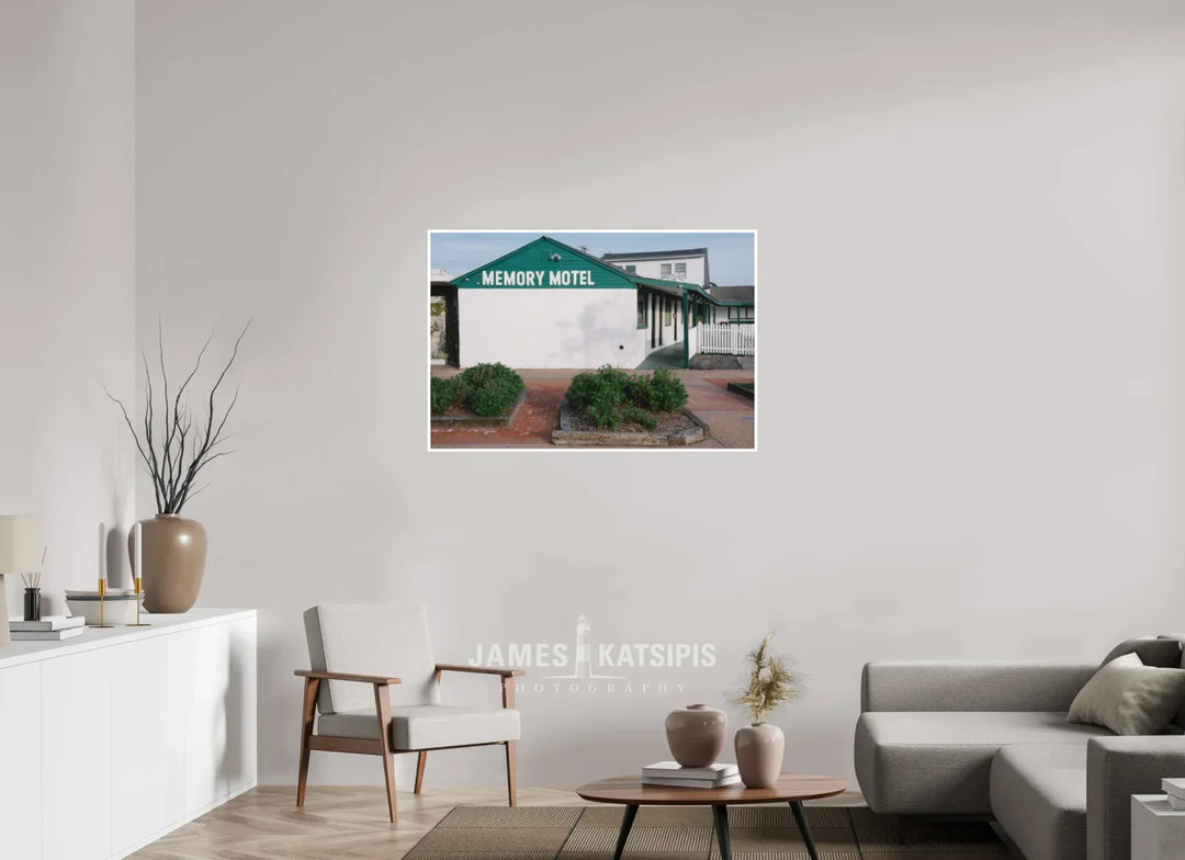 45 x 30″, Fuji Pearl Print Memory Motel Summer