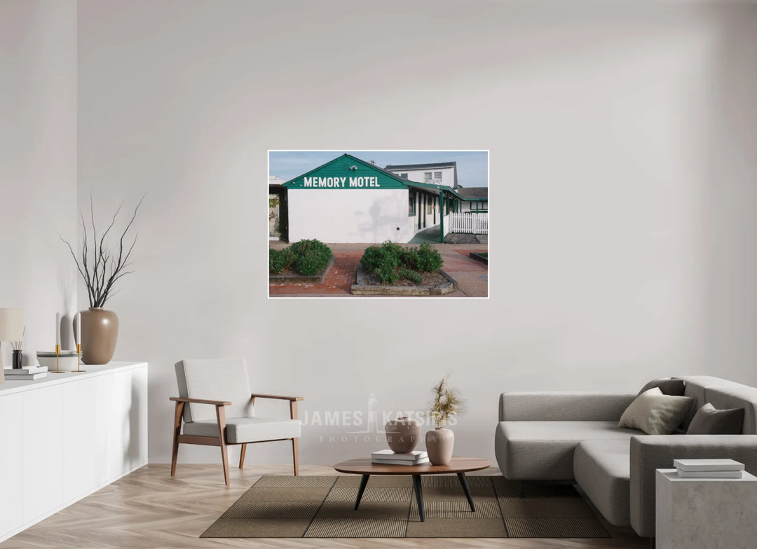 60 x 40″, Fuji Pearl Print Memory Motel Summer