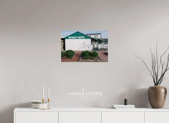 24 x 16″, HD Metal Print Memory Motel Summer