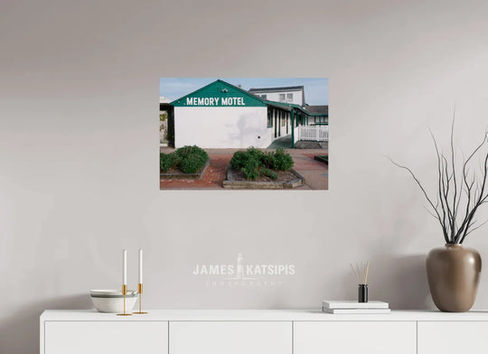 30 x 20″, HD Metal Print Memory Motel Summer