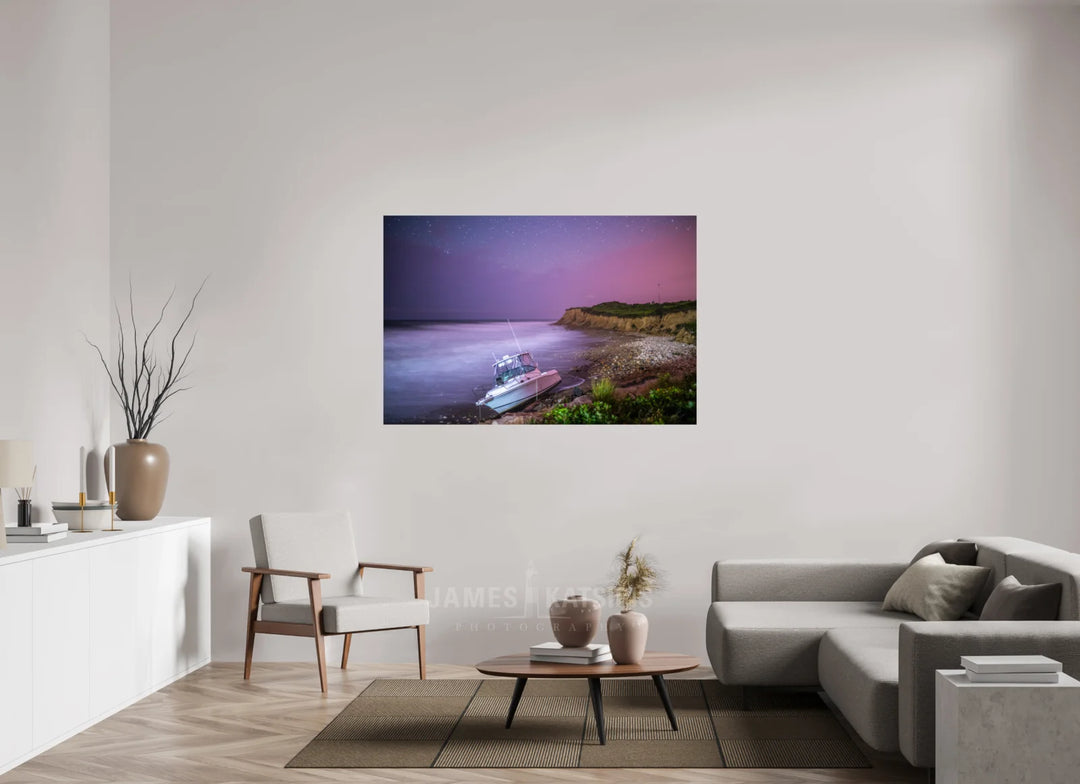 60 x 40″, HD Metal Print Midnight Mash