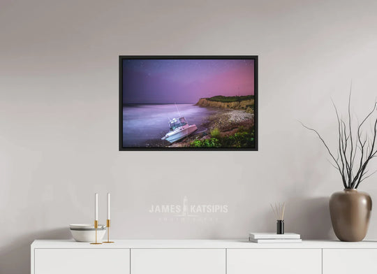 Print with Black Frame, 30 x 20″ Midnight Mash