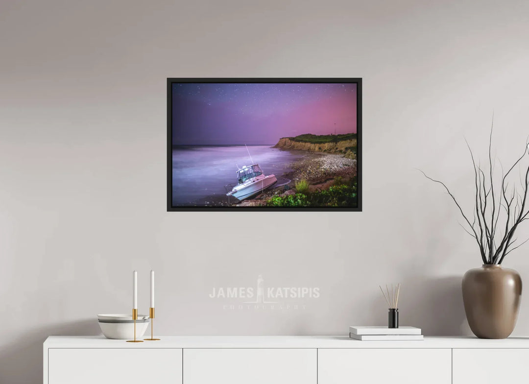 Print with Black Frame, 30 x 20″ Midnight Mash