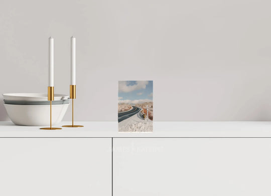 4 x 6″, Acrylic Photo Block Over The Hill