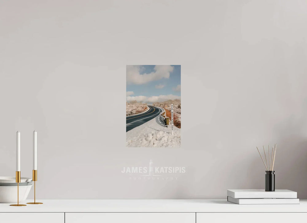 8 x 12″, Photo Print On Fuji Crystal DP II Over The Hill