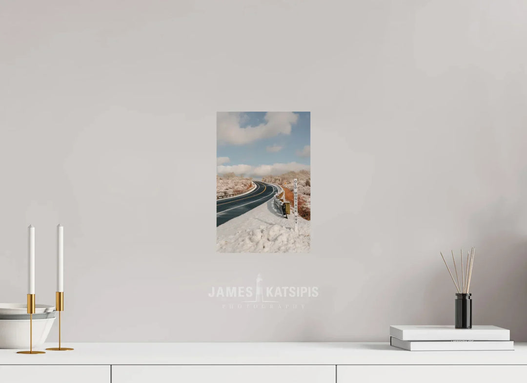 8 x 12″, Photo Print On Fuji Crystal DP II Over The Hill