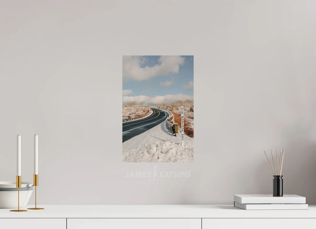 10 x 15″, HD Metal Print Over The Hill