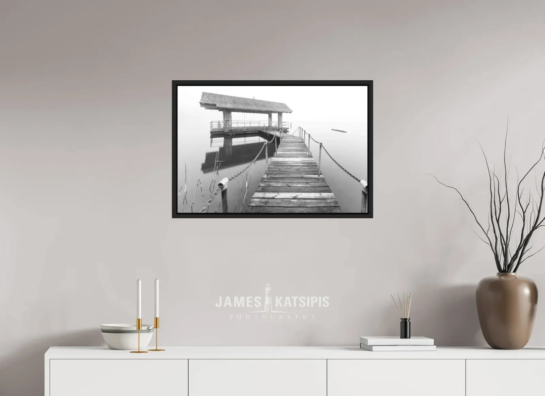 Print with Black Frame, 30 x 20″ Pavillion