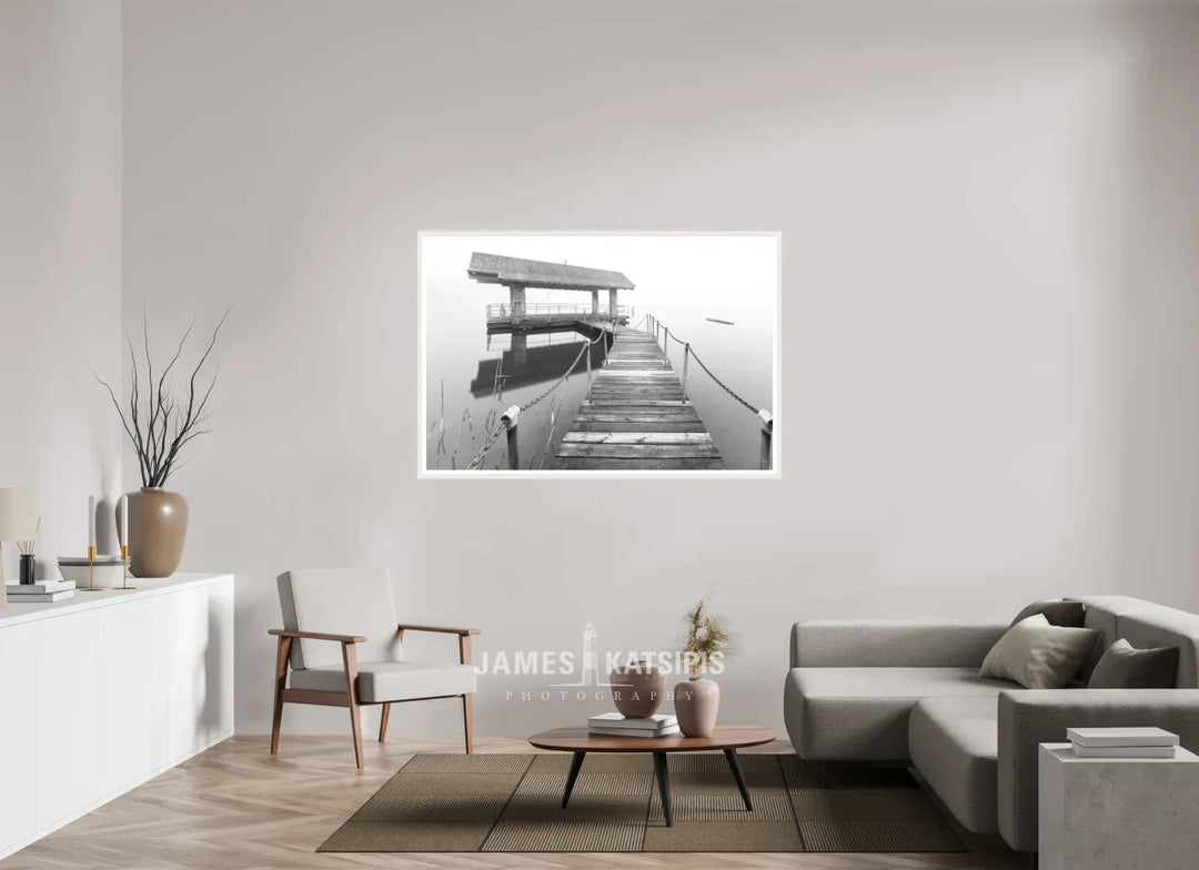 Print with White Frame, 60 x 40″ Pavillion