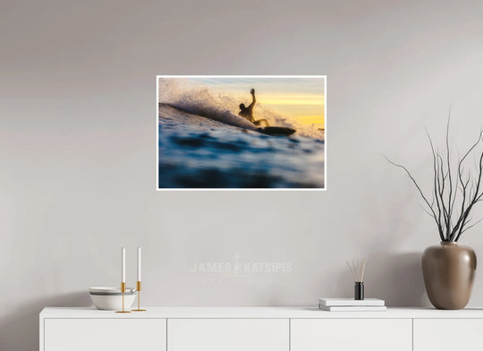Fuji Pearl Print, 30 x 20″ Phantom Surf