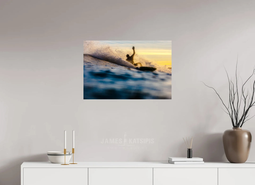 HD Metal Print, 30 x 20″ Phantom Surf