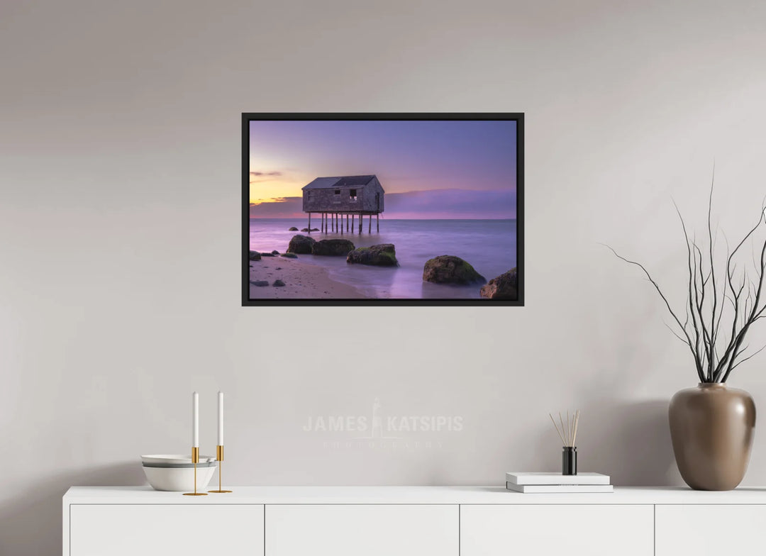 30 x 20″, Print with Black Frame Relic