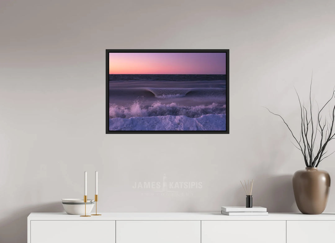 30 x 20″, Print with Black Frame Slush Puppy