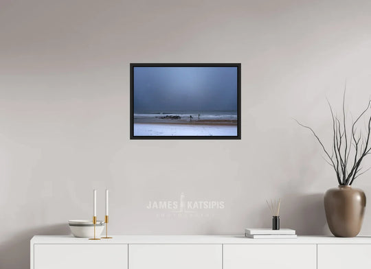 24 x 16″, Print with Black Frame Solitude