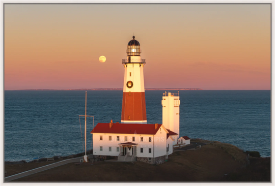 Supermoon at the Light