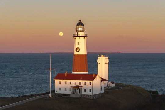 Supermoon at the Light