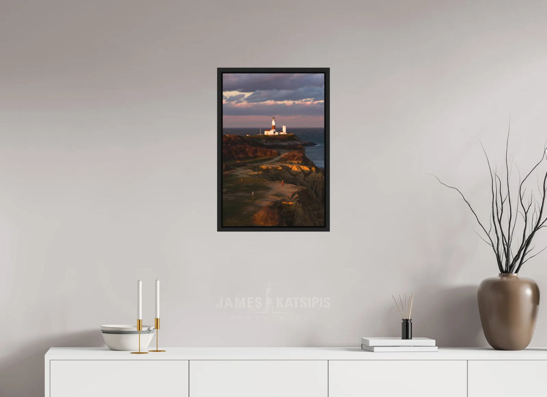 16 x 24″, Black Frame Waiting