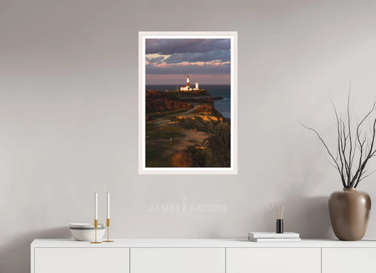 20 x 30″, White Frame Waiting