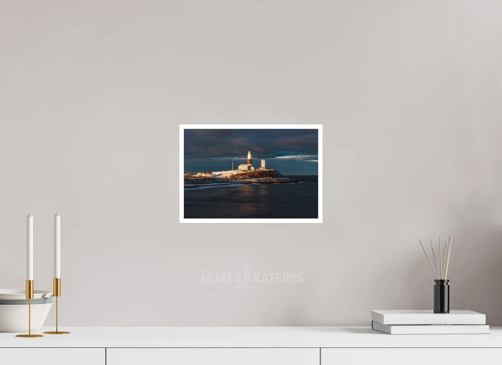 12 x 8″, Fuji Pearl Print Winter Light