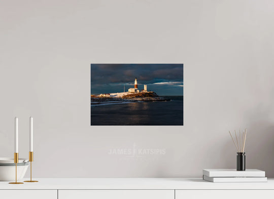 15 x 10″, HD Metal Print Winter Light